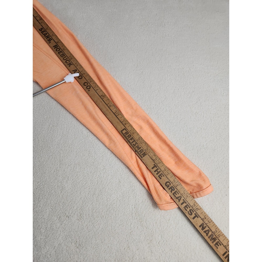 Women's North Face Long Sleeve Peach 1/4 Zip Pullover Size Medium - Picture 6 of 9